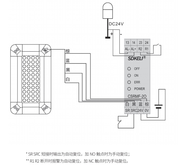 安全地毯控制器接線(xiàn)圖